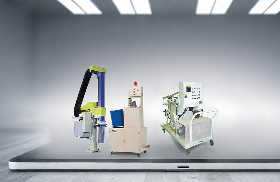 離型剤自動混合圧送装置